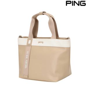 골프양말증정_PBS 여성 배색 토트백 121E1BG054