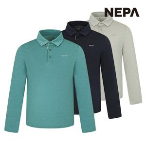 네파 남성 프로스트 강연사 긴팔 폴로티셔츠 7J35200