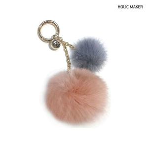 홀릭메이커 여자 키링 HREB136 가방 폭스퍼 악세서리