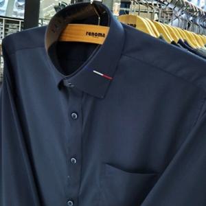 [레노마셔츠]일반핏/폴리 스판 평직/긴소매 와이셔츠 RPSSG1401