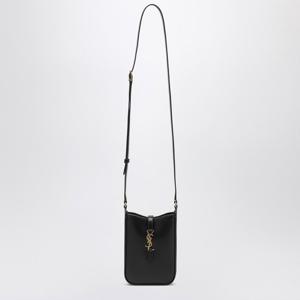 생로랑 블랙 가죽 어드저스터블 미니 백 7352142R20W 1000