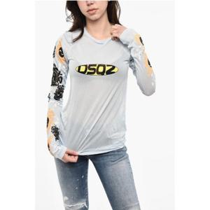 디스퀘어드2 반팔 티셔츠 S72GD0451 S24492 473 Light blue