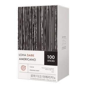 로하 다크 아메리카노 스틱커피 100T