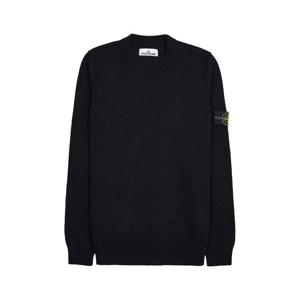 W 스톤아일랜드 와펜 남성 니트 블랙 8115508A3 A0029