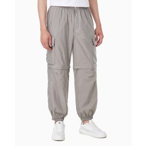 CK진  남성 매쉬 집오프 나일론 카고 팬츠(4RC520G)