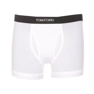 Tom Ford 로고 웨이스트밴드 박서 브리프 T4LC31410 100 TP934406065