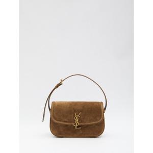 생로랑 솔페리노 미디엄 스웨이드 숄더 백 832330 1U80W 2916