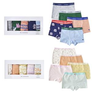 [블루독8-키즈] 택1 그린 도기사각5종팬티세트 드로즈 내의속옷 이너웨어 라운지 두돌선물 초등 25W1051004