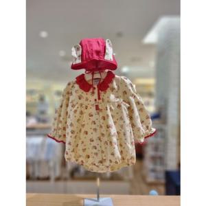 [압소바] [임신 출산선물] 허브 우주복 (보넷+장말 포함) (A2522312)