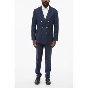 브루넬로 쿠치넬리 수트 세트 MS486LDBH TS486 C094 Blue
