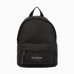 CK진  여성 볼드 로고 나일론 스몰 라운드 백팩(4D3257G-UB1)