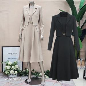 [미니멈]MD 클래식 자켓 셋업 원피스 MD MYBAWO3240 Z_CJ