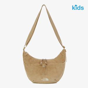 [노스페이스키즈] (NN2PR52R_라이트베이지) 키즈 퍼피 호보 크로스백_코듀로이   NKUS