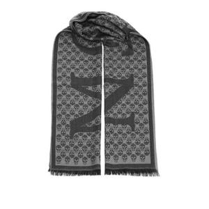 알렉산더 맥퀸 머플러 스카프 8353754200Q1461 Grey