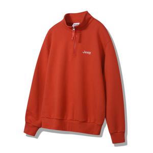 [지프]JP2TSU822 지프 반넥 아노락형 맨투맨 2024년 레드 티셔츠
