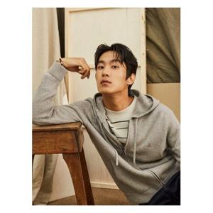 [빈폴멘]후드 집업 카디건  그레이 (BC495AC163) .