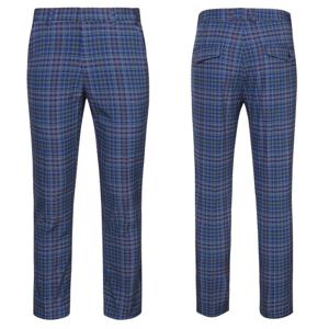 [파파브로]남성 FW 슬림핏 노턱 체크 골프바지 LO-PTAG-D604