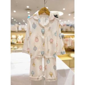 [오가닉맘] 아동 에어버니모달긴소잠옷 (MKFSSW07)