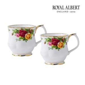 [로얄알버트]황실장미 몬트로즈 머그 2P