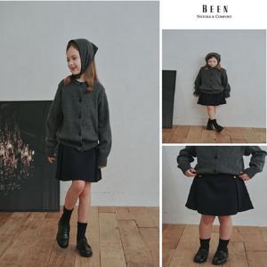 [빈]BZ54SK01NV 네이비 에이라인 스커트