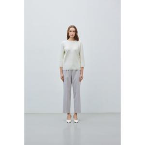 [요하넥스]글리터 케이블 니트탑 Z5A3N901