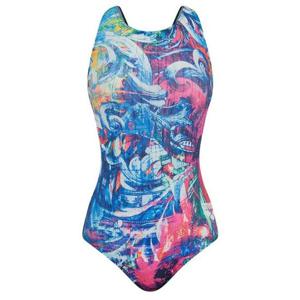 [아레나] 아리아스 선수 골지 U백 원피스 수영복 A4FL1CO08PNK