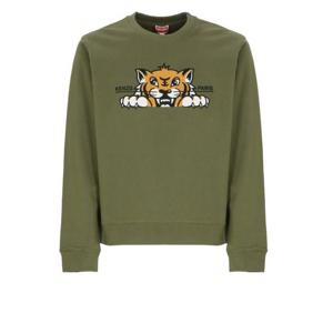 겐조 후드 티셔츠 FF65SW150 4MF50 Green