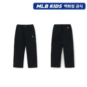 [MLB키즈] 스트릿 나일론 기모 스트레이트 팬츠 (7AWPB0856-50BKS)