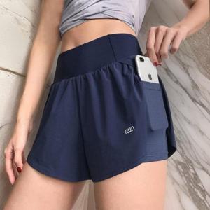 [다잇템][다잇템] 여성 고무줄 히든포켓 운동 반바지_20436951_5