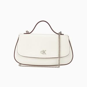 [캘빈클라인 진]여성 하드웨어 모노그램 탑핸들 체인 백(4F3282G-FUP)