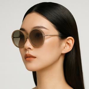 막스마라 선글라스 MM0111K 57F 빅사이즈 아시안핏 명품 라운드 뿔테 패션