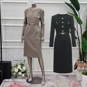 [미니멈]MD 모78 포멀 클래식 A라인 원피스 MD MXDAWO1320 M_CJ