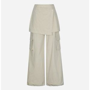 [써스데이아일랜드](T256MPT901W)랩 스커트 팬츠