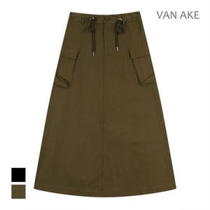 [반에이크]MARIO사이드 포켓 롱스커트_VB3YSKQ301Z