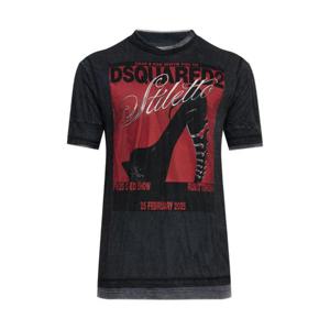 25 FW 디스퀘어드2 그래픽 프린트 티셔츠 S71FZ0085DTJ009 TP444125362