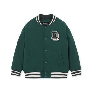 디스커버리키즈패딩 XQD DKDJ76036-GND 키즈 와펜 바시티 다운 숏패딩