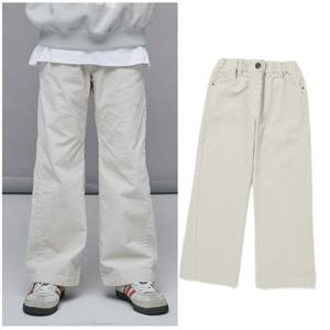 블루테일2 AZH4PT03IV 주니어 남아 여아 코듀로이 아이보리 팬츠 초등