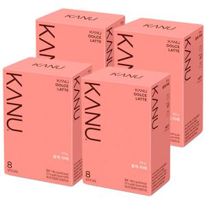 맥심 카누 돌체 라떼 8T X 4개