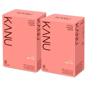맥심 카누 돌체 라떼 8T X 2개
