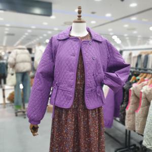 [써스데이아일랜드]카라 퀼팅 점퍼 T246MJP137W