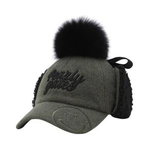 여성 탈착 폼폼이부클 이어워머 볼켑521E4CP005HK