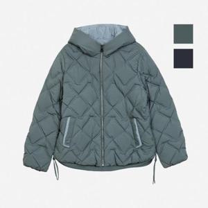 뱅뱅 HC07 여성 포켓배색 패딩점퍼 NUL807