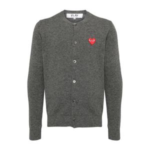 꼼데가르송 버튼 프론트 리브 슬림핏 가디건 AXN007 3