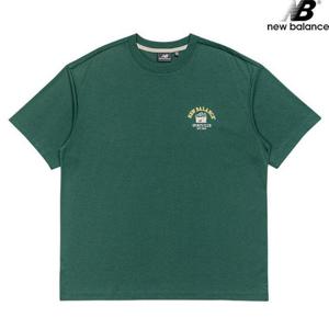 뉴발란스 NBNED22463-HT NB BOY 레터링 그래픽 반팔티 남녀공용 티셔츠