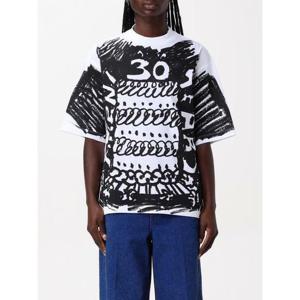 마르니 블랙 케이크 프린트 티셔츠 THJE0263PA USCX14 CKW01