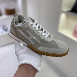 에르메스 젯 스웨이드 남녀공용 스니커즈 베쥬 H242153Z