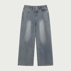 여성 스판 울트라 소프트 와이드 데님팬츠_295(10560-155-201-10)