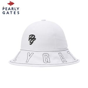 [파리게이츠] 여성 배색 스티치 로고 벨티드 썬바이저