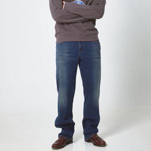 [플랙진]남성 스티즈 M52 엘라스틱 스트레이트 진청바지 데님 팬츠 (PJTI5SZM525)