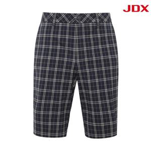 [JDX] 남성 라벨 체크 하프 팬츠(X5PHU2762NA)